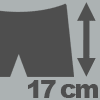 Slip side height
