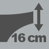 16 cm