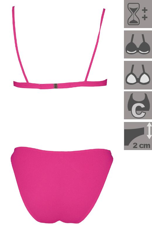 Bikini donna con ferretto Coppa C