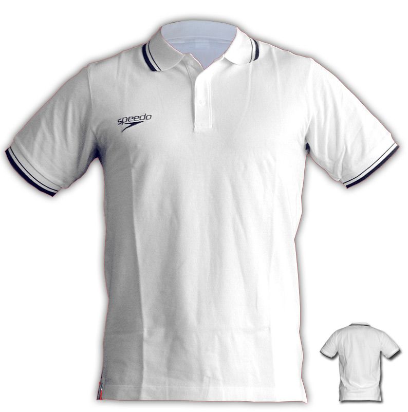 Speedo Polo Shirt for adults white