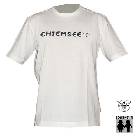 Chiemsee Kinder T-Shirt Logo weiß