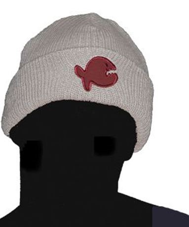 iQ Knitted cap with Badge made of 