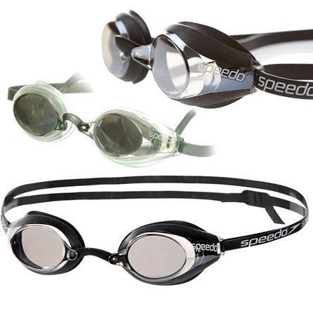 speedo socket mirrored goggles