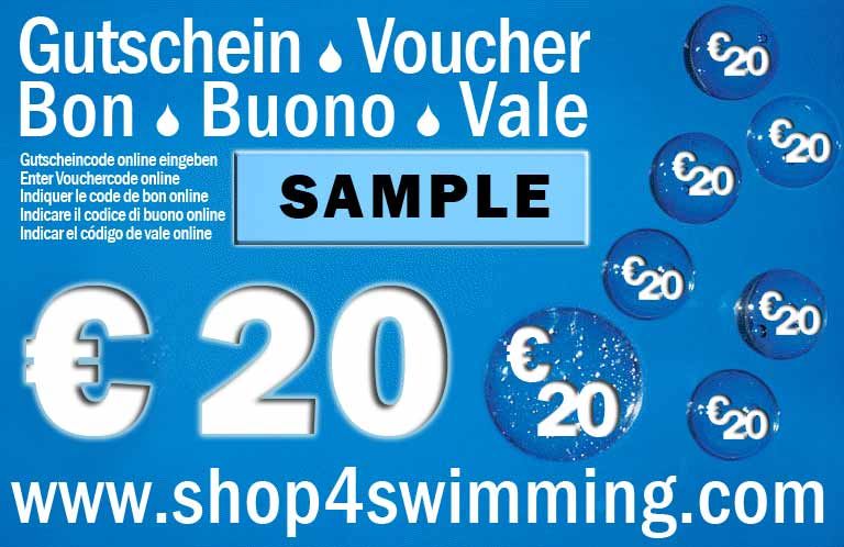 Gutschein für Online Shop