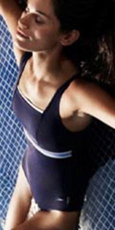 Speedo shop navy swimsuit