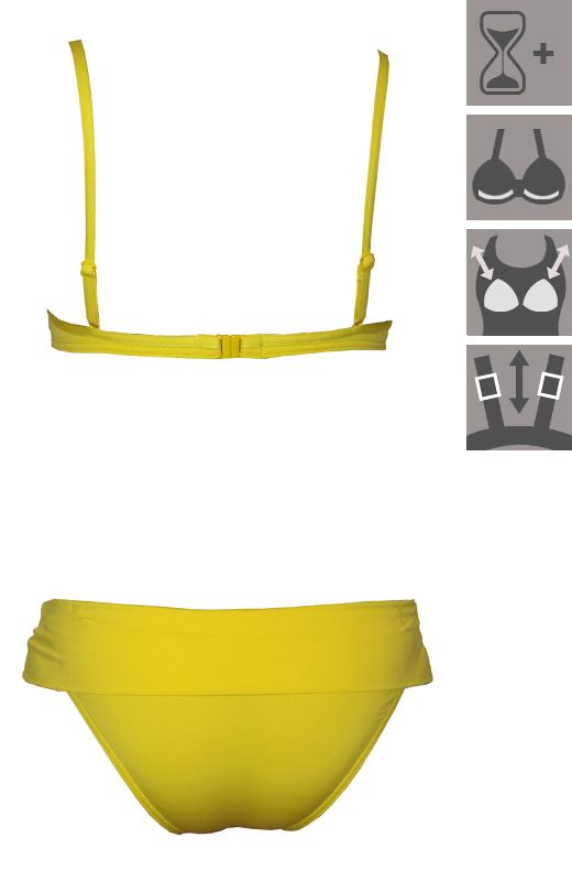 Underwire Push up Bikini with soft cups BCup