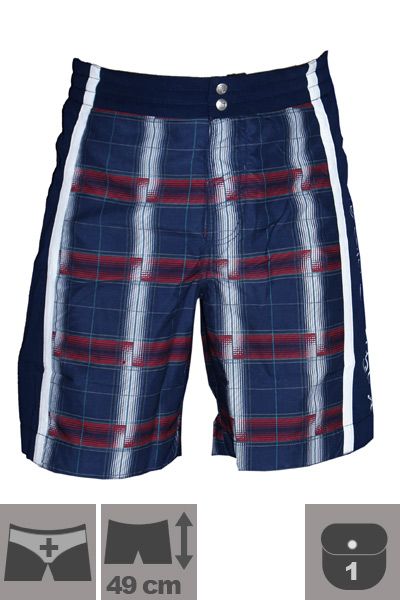 Short De Bain Homme Femme Enfant - Taille S à 3XL, Polyester Rapide Séchant, élastique Confort