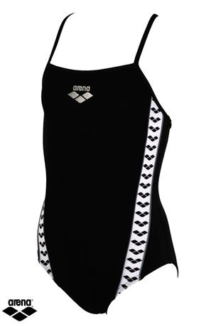 Metallic Silver Details about   Arena girls swimsuit Malteks racerback Royal 116 