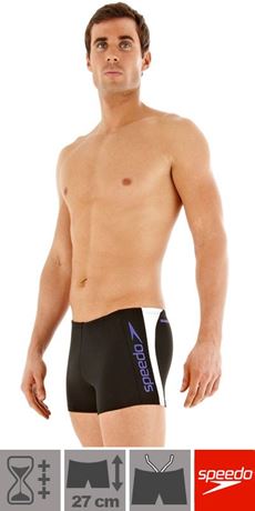 Bañador Hombre natación bóxer Speedo naranja