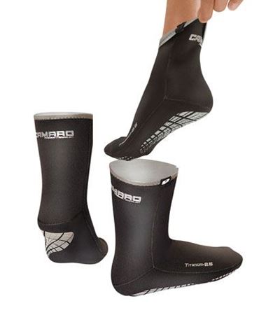Calzini in Neoprene Unisex-Adulto Camaro Neoprensocken Titanium Seamless Socks