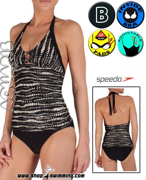 Maillot De Bain Speedo Une Pièce - Taille 38 - Noir - Neuf Sans étiquettes
