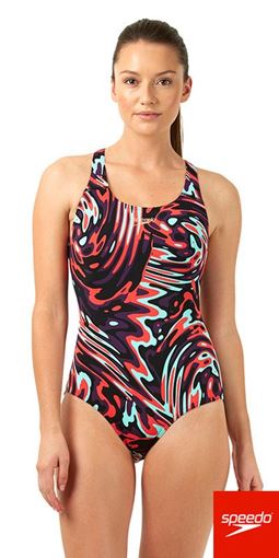 Swimsuit women Speedo Colour Wild Powerback Powerflex