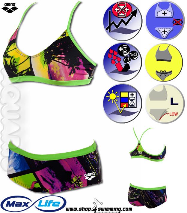 Turbo Maillot De Bain Crazy Jungle Pour Filles