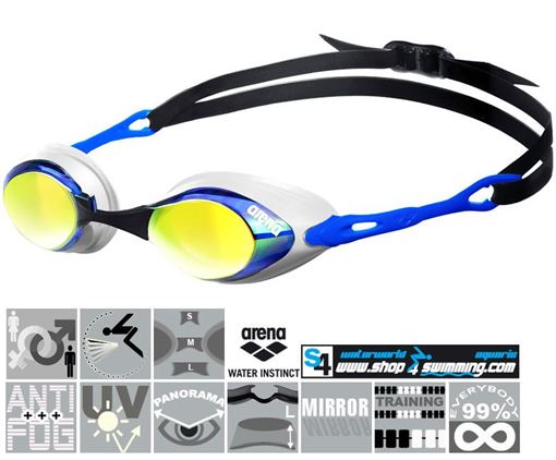 SBW Schwimmbrille Cobra Mirror