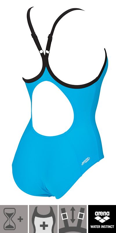ARENA Damen Badeanzug Variety - Sportlich Mit UV-Schutz UPF50+