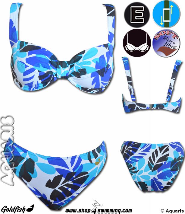 Bikini con ferretto coppe E di Goldfish
