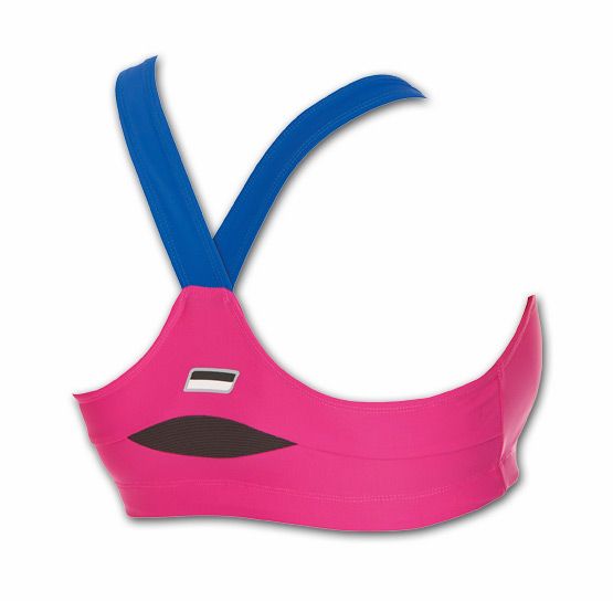Brassière Arena Performance rosé pour Running et de natation