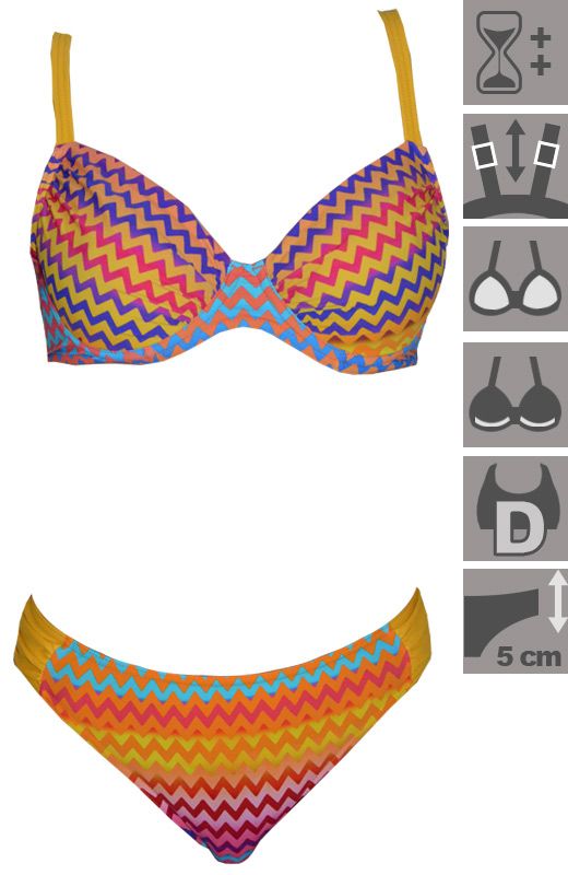 Palm Beach underwired bikini cups D