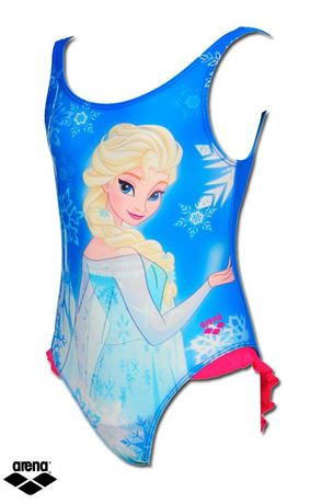 Principessa Disney Frozen Costume da Bagno per Bambina Motivo 