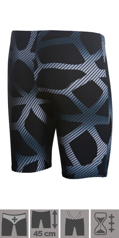 ARENA Herren Badehose Spider | Chlorresistent & UV-Schutz UPF 50+ | Seitliche Länge 27 Cm | Schnelltrocknend
