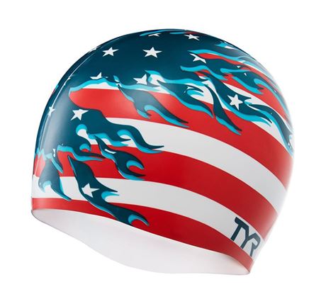 BKSR Swim Cap USA Patriot