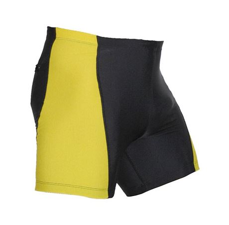 running shorts with lycra insert