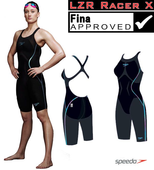 Speedo LZR Racer X Kneeskin Women Fastskin Competition Swimsuit