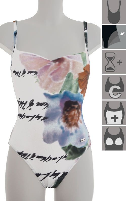 Oryades bathing suit with cups C