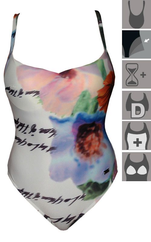 Oryades bathing suit with cups D