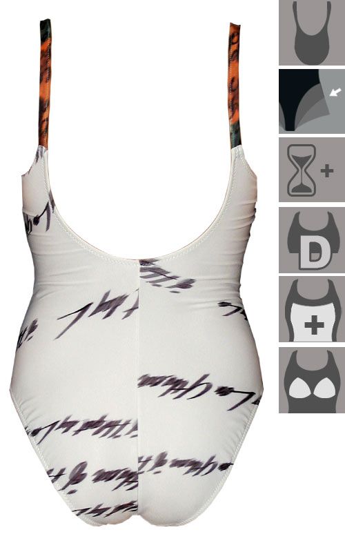 Oryades bathing suit with cups D