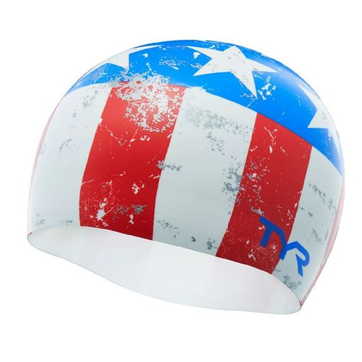 BKSR Swim Cap USA Easy Glider