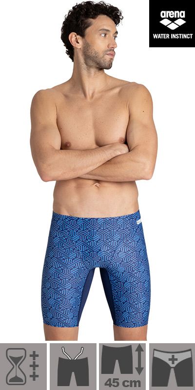 Arena Herren Badehose Jammer Cruzeiro - 45cm Seitenlänge Polyamid/Elasthan