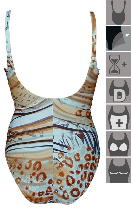 Barbara Moden bathing suit with cups D