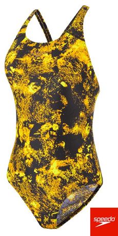 Swimsuit women Speedo Allover Powerback Powerflex