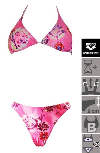 MD2T Triangel Bikini Pink Tang