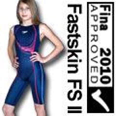 Girls SPEEDO Fastskin II kneeskin competition swimsuit By Speedo