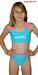 SK2T Mädchen SpeedoLogoCYN