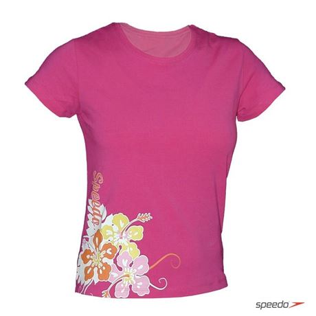 Speedo T Shirt Women pink By Speedo