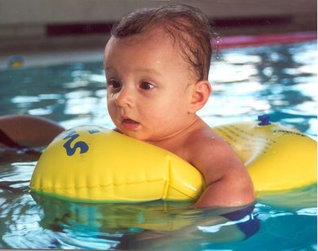 SLBY Babyreifen Swimi 1 gelb