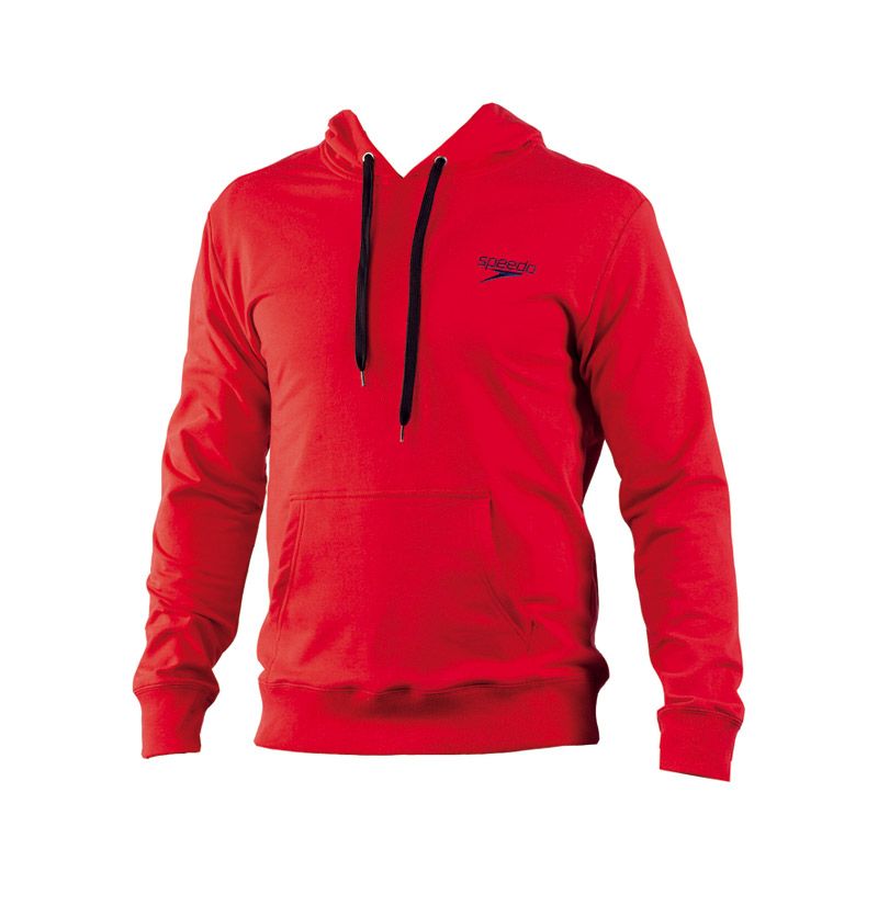 Suéter (niños) con capucha (Speedo), rojo, de alta calidad