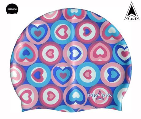 BKSR Silikon Badekappe LOVE