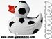 FUBS Badeente Fussball