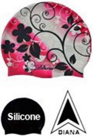 BKSR Silikon Badekappe BLUME V
