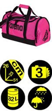 TNGR Arena Spiky Bag Med. PKS