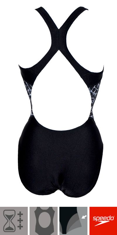 Maillot de bain de natation une pièce fille résistant chlore Lexa kali bleu