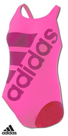 Swimsuit women Adidas Solid One Piece