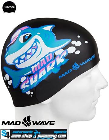 BKJR Silikon Badekappe M.Shark