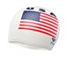BKSR Swim Cap USA white