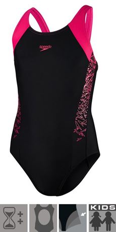 Costume Da Bagno Speedo Boom Splice Muscleback - Per Bambine E Ragazze - Foto 2