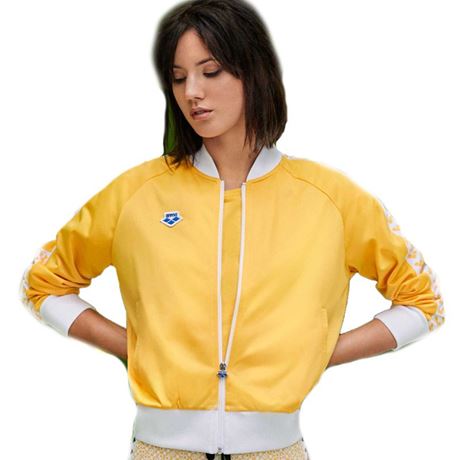 Yellow tracksuit jacket new arrivals